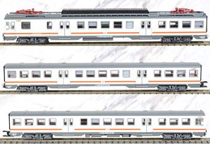 RENFE Class 440 `Regionales Color` Three Car Set (3-Car Set) (Model Train)