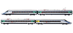 SBB (スイス連邦鉄道), Class ETR 610 in `Cisalpino` (4両セット) ★外国形モデル (鉄道模型)