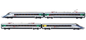 SBB Class ETR 610 in `Cisalpino` (4-Car Set) (Model Train)