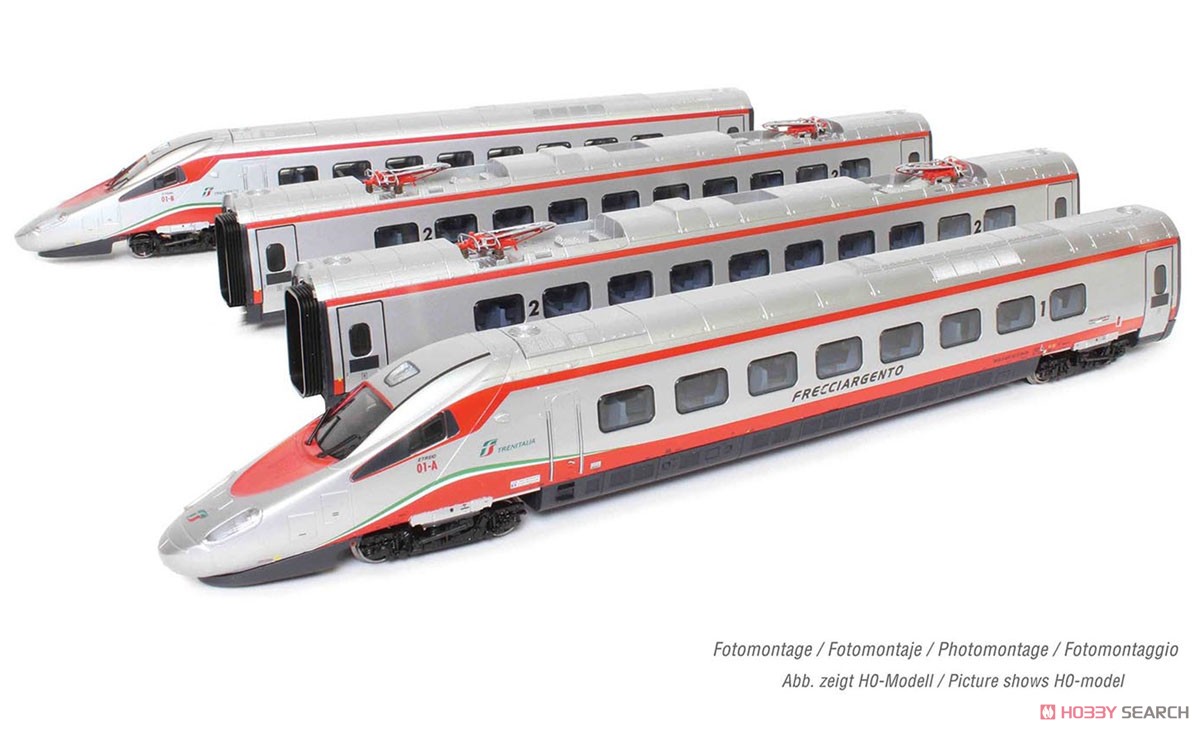 FS (トレニタリア), Class ETR 610 in `Frecciargento` (4両セット) ★外国形モデル (鉄道模型) その他の画像1