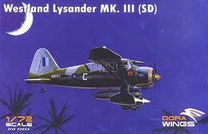 ウエストランド ライサンダー Mk.III (SD) 特殊作戦機 (プラモデル)