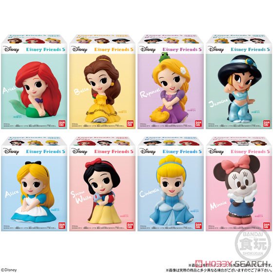 Disney Friends Mini Figure 5 (Set of 12) (Shokugan) Package2