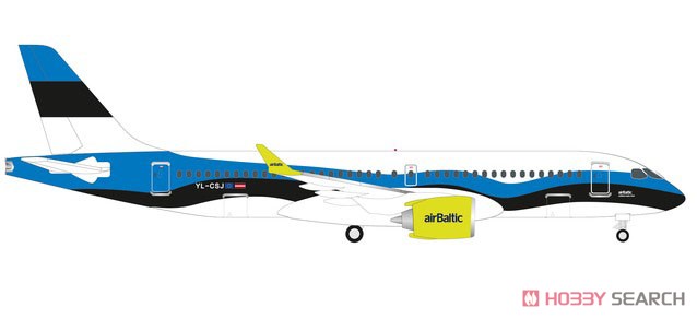 A220-300 エアバルティック `Estonia` YL-CSJ (完成品飛行機) その他の画像1