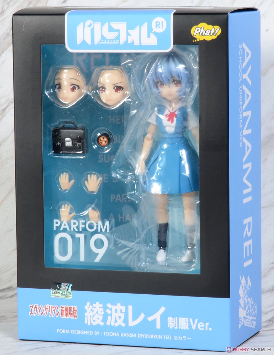 Parfom R! Rei Ayanami: School Uniform Ver. (PVC Figure) Package1