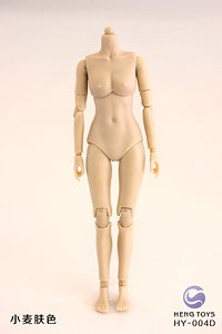 Female Base Model Semi Seamless Joint Tan Small Bust (Fashion Doll)