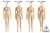 Female Base Model Semi Seamless Joint Tan Small Bust (Fashion Doll) Other picture1