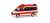 (HO) Volkswagen Crafter Bus High Roof MTW `Fire Brigade Nurnberg-Neunhof` (Model Train) Item picture1