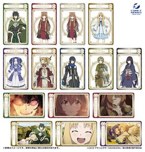 The Rising of the Shield Hero Acrylic Trading Card [Re-release Ver.] (Set of 15) (Anime Toy)