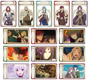 The Rising of the Shield Hero Acrylic Trading Card Vol.2 (Set of 15) (Anime Toy)