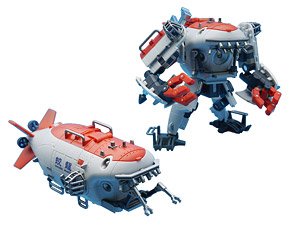 蛟竜 深海有人潜水艇 変形玩具 (完成品)