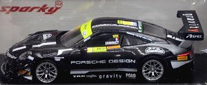 Porsche 911 GT3 R No.991 Craft Bamboo Racing FIA GT World Cup Macau 2018 Mathieu Jaminet (Diecast Car)