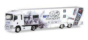 (HO) ルノーT ボックスセミトレーラー `SFT Transporte/Partyauflieger` (鉄道模型)