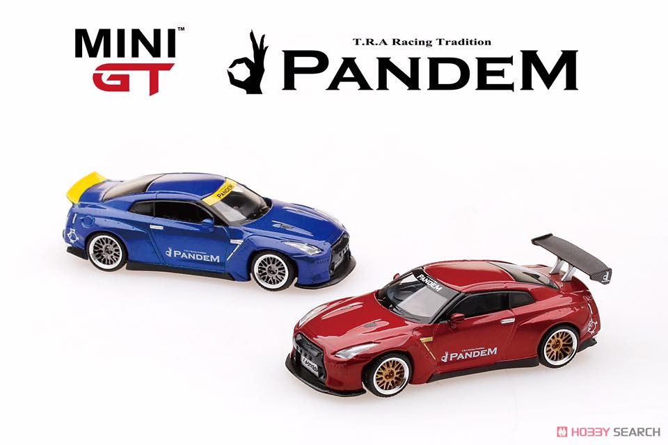 Pandem Nissan GT-R R35 GT Wing Lava Red (LHD) (Diecast Car) Other picture4
