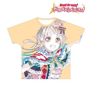 BanG Dream! Girls Band Party! Kokoro Tsurumaki Ani-Art Full Graphic T-shirt Vol.2 Unisex S (Anime Toy)