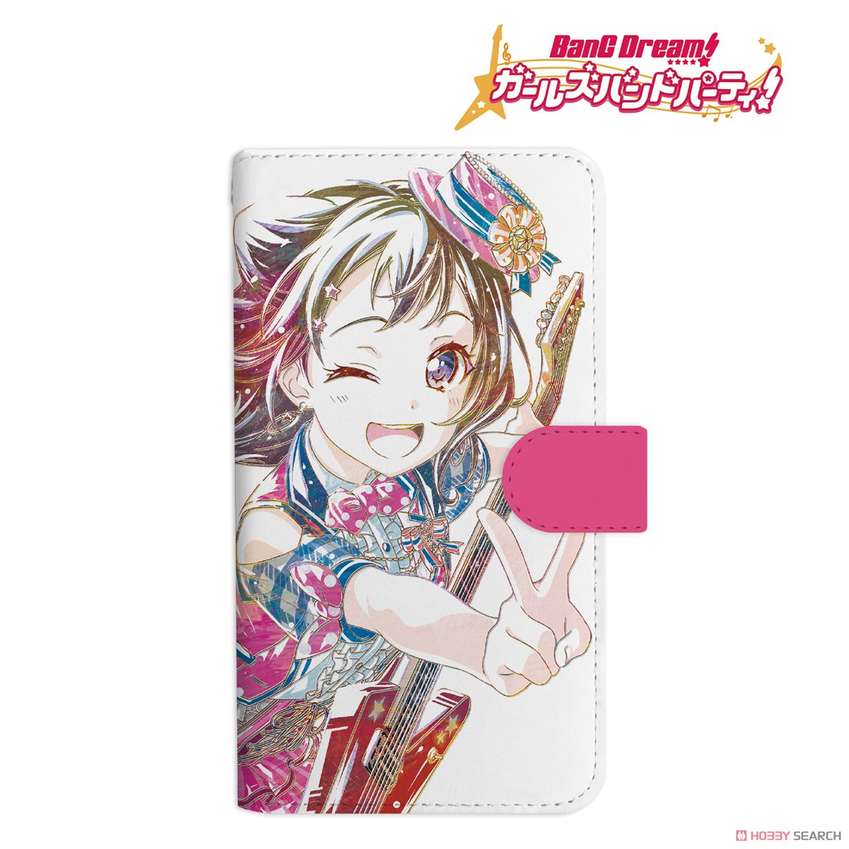 BanG Dream! Girls Band Party! Kasumi Toyama Ani-Art Notebook Type Smart Phone Case (M Size) (Anime Toy) Item picture1