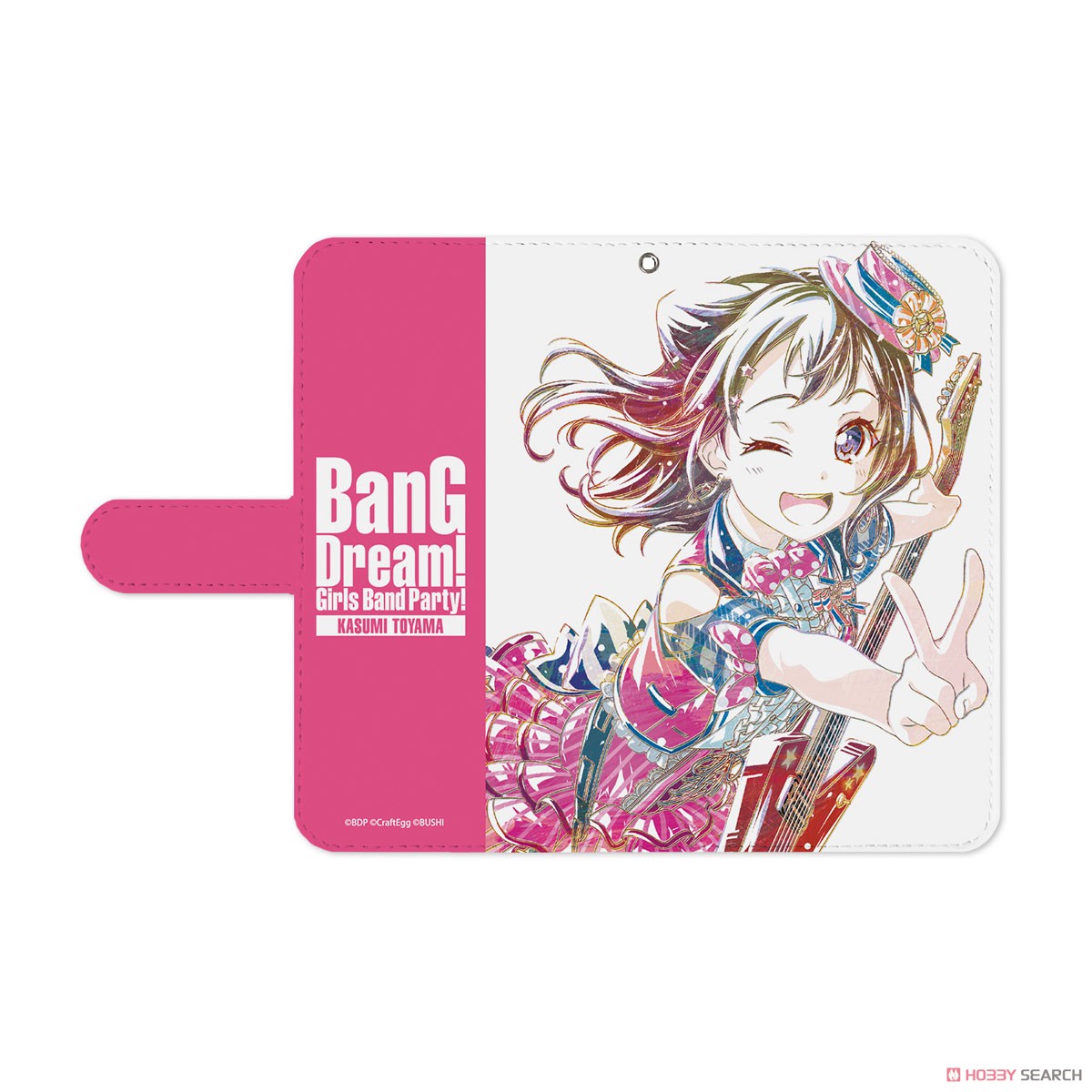 BanG Dream! Girls Band Party! Kasumi Toyama Ani-Art Notebook Type Smart Phone Case (M Size) (Anime Toy) Item picture3