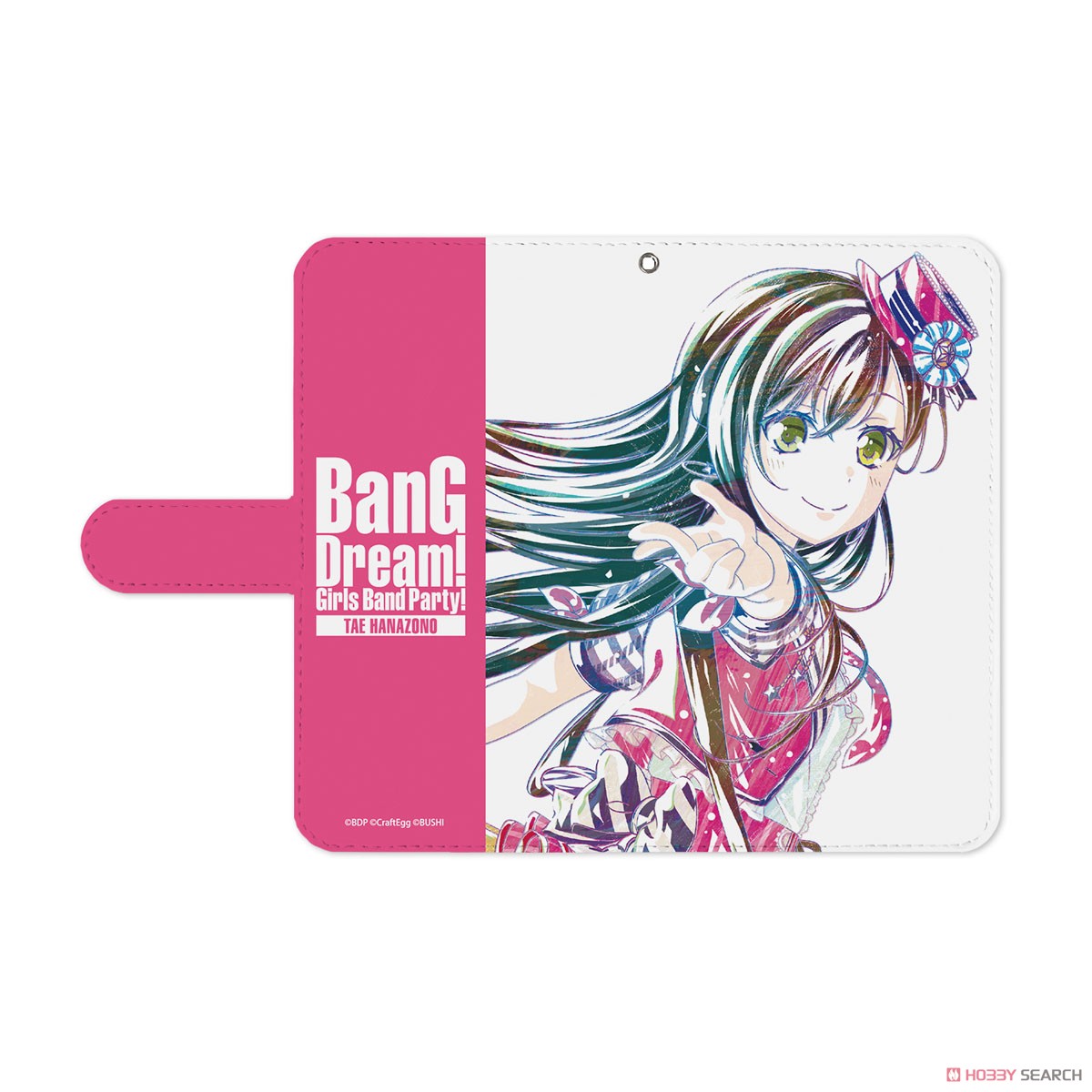 BanG Dream! Girls Band Party! Tae Hanazono Ani-Art Notebook Type Smart Phone Case (M Size) (Anime Toy) Item picture3