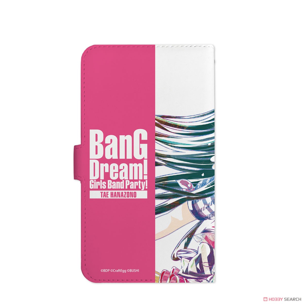 BanG Dream! Girls Band Party! Tae Hanazono Ani-Art Notebook Type Smart Phone Case (L Size) (Anime Toy) Item picture2
