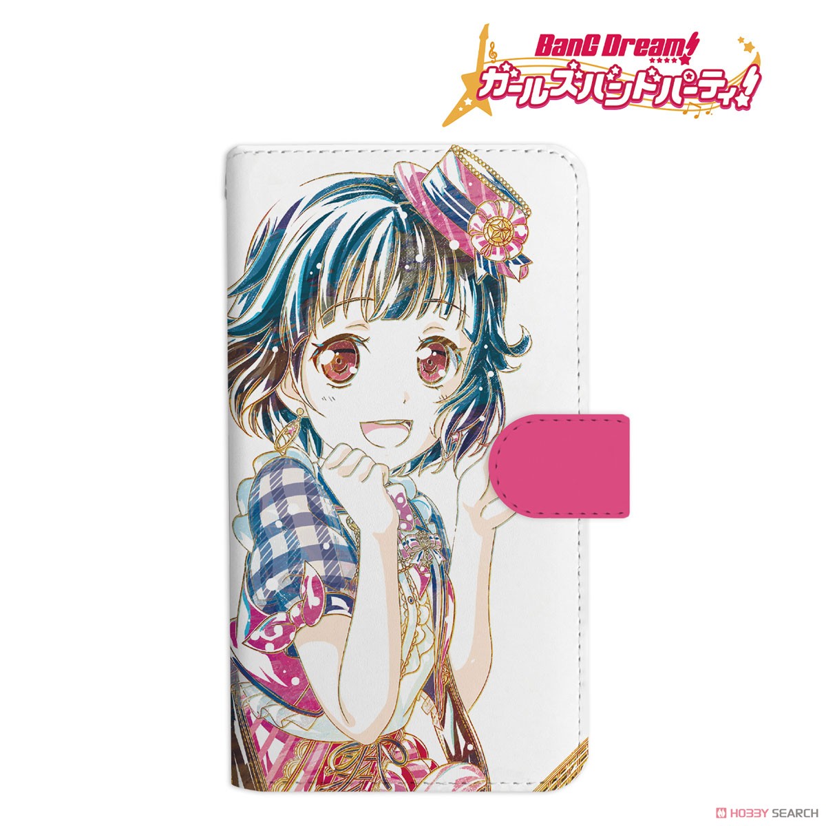 BanG Dream! Girls Band Party! Rimi Ushigome Ani-Art Notebook Type Smart Phone Case (M Size) (Anime Toy) Item picture1