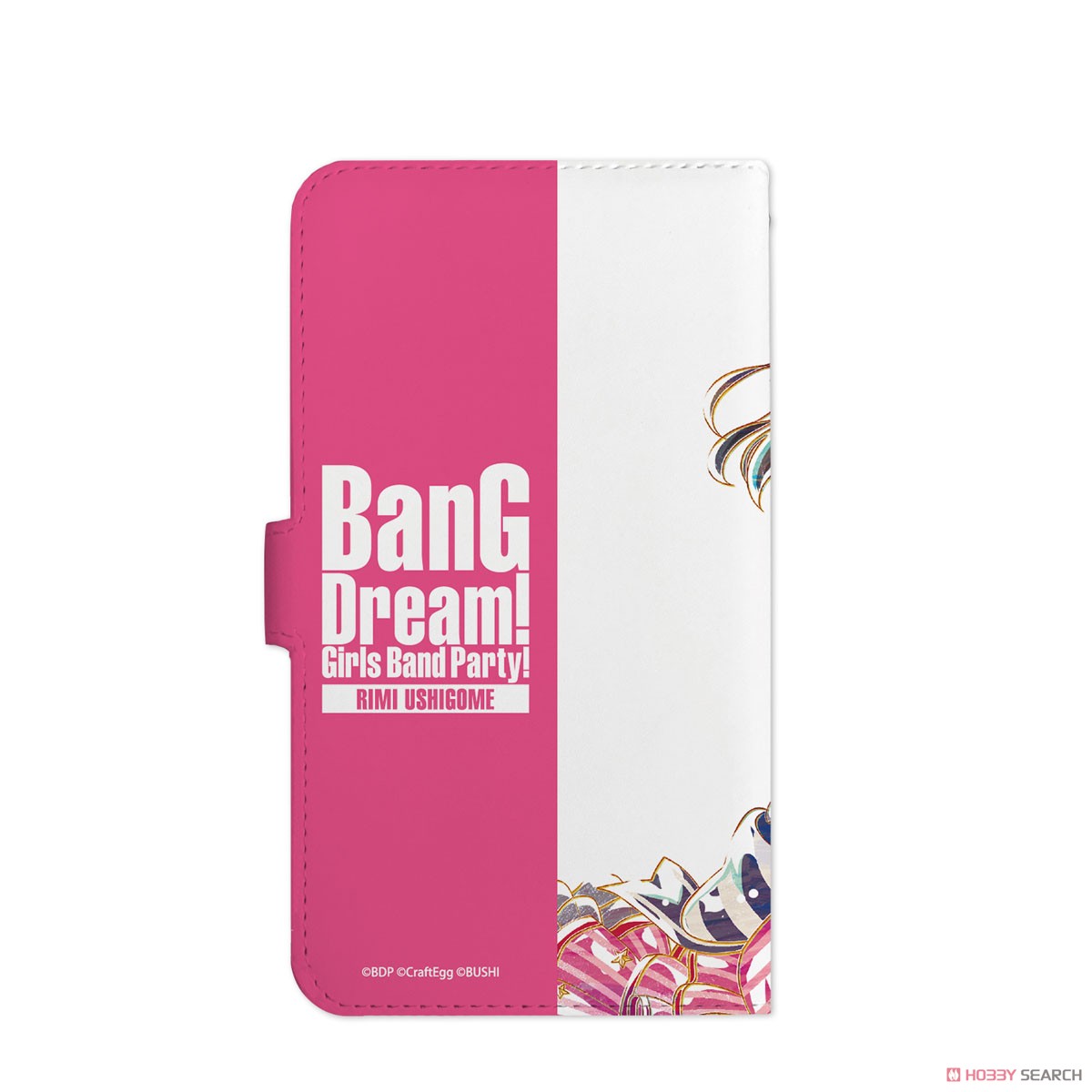 BanG Dream! Girls Band Party! Rimi Ushigome Ani-Art Notebook Type Smart Phone Case (M Size) (Anime Toy) Item picture2