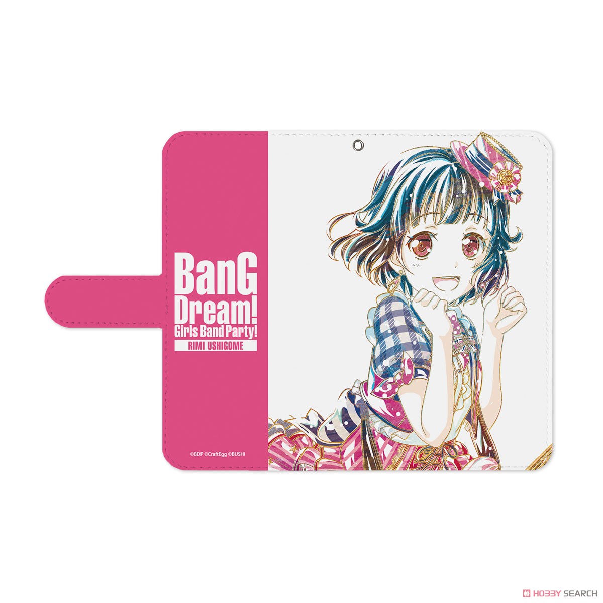BanG Dream! Girls Band Party! Rimi Ushigome Ani-Art Notebook Type Smart Phone Case (M Size) (Anime Toy) Item picture3