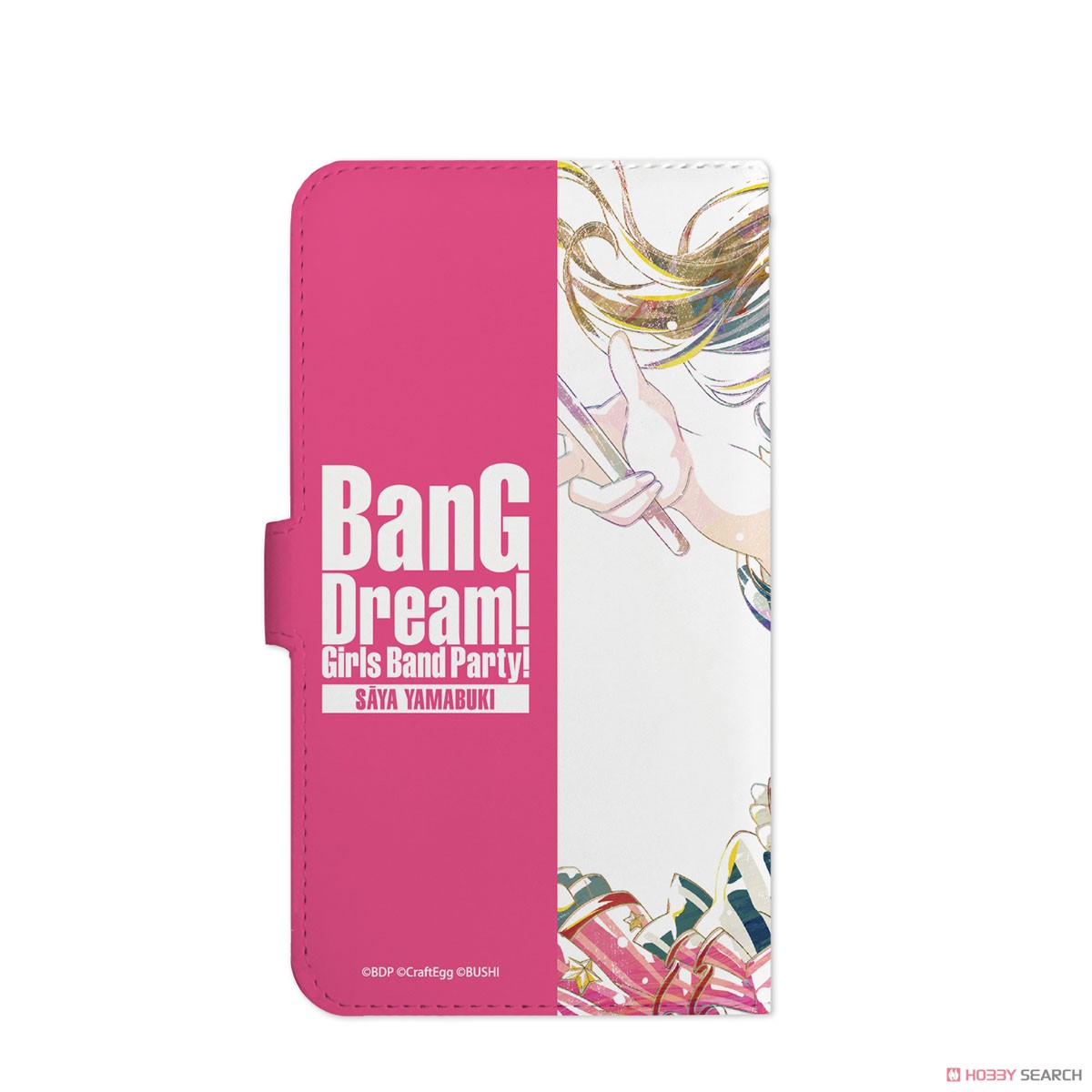 BanG Dream! Girls Band Party! Saya Yamabuki Ani-Art Notebook Type Smart Phone Case (M Size) (Anime Toy) Item picture2