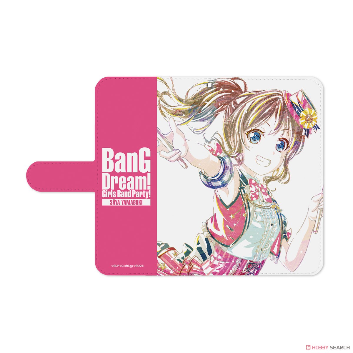 BanG Dream! Girls Band Party! Saya Yamabuki Ani-Art Notebook Type Smart Phone Case (M Size) (Anime Toy) Item picture3