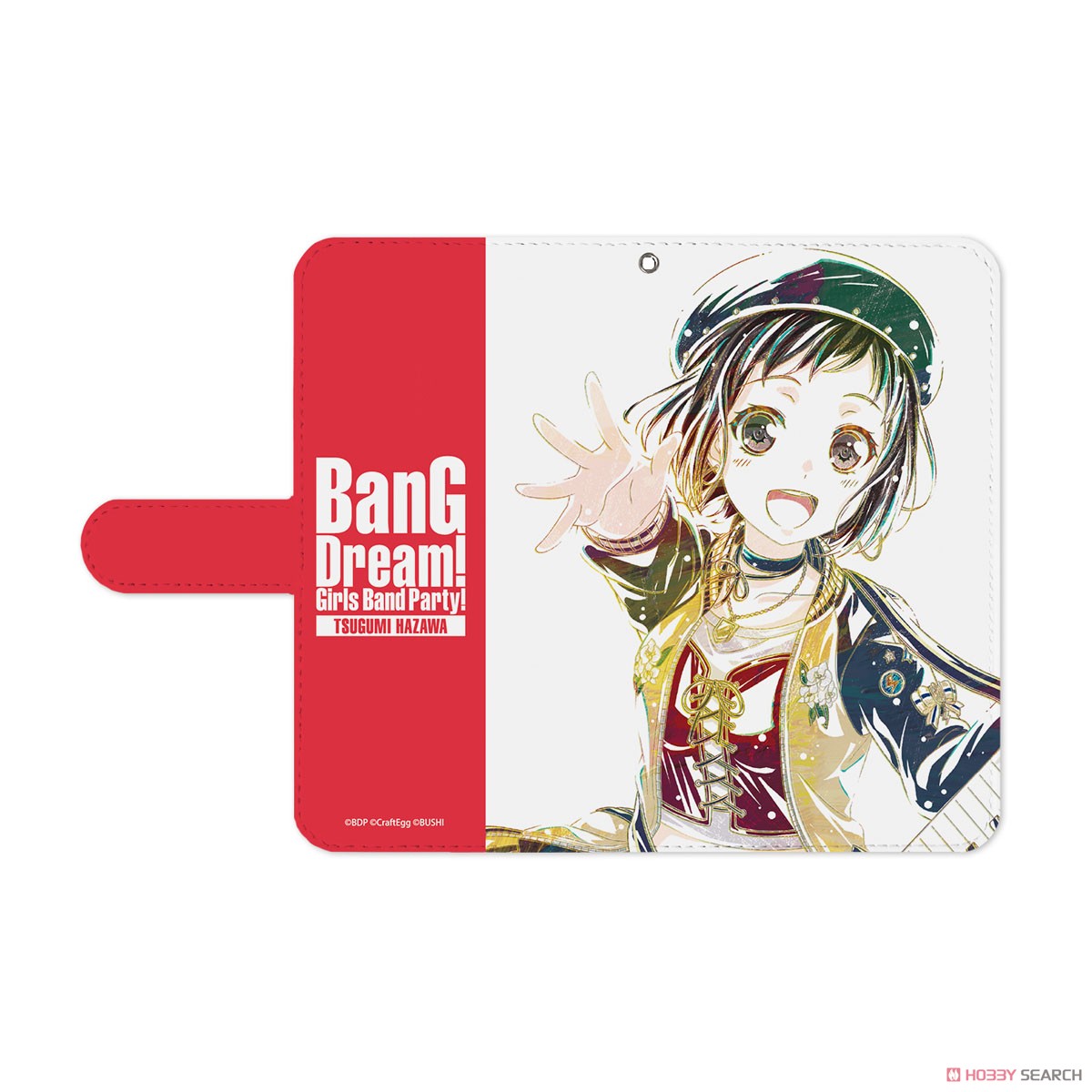 BanG Dream! Girls Band Party! Tsugumi Hazawa Ani-Art Notebook Type Smart Phone Case (M Size) (Anime Toy) Item picture3