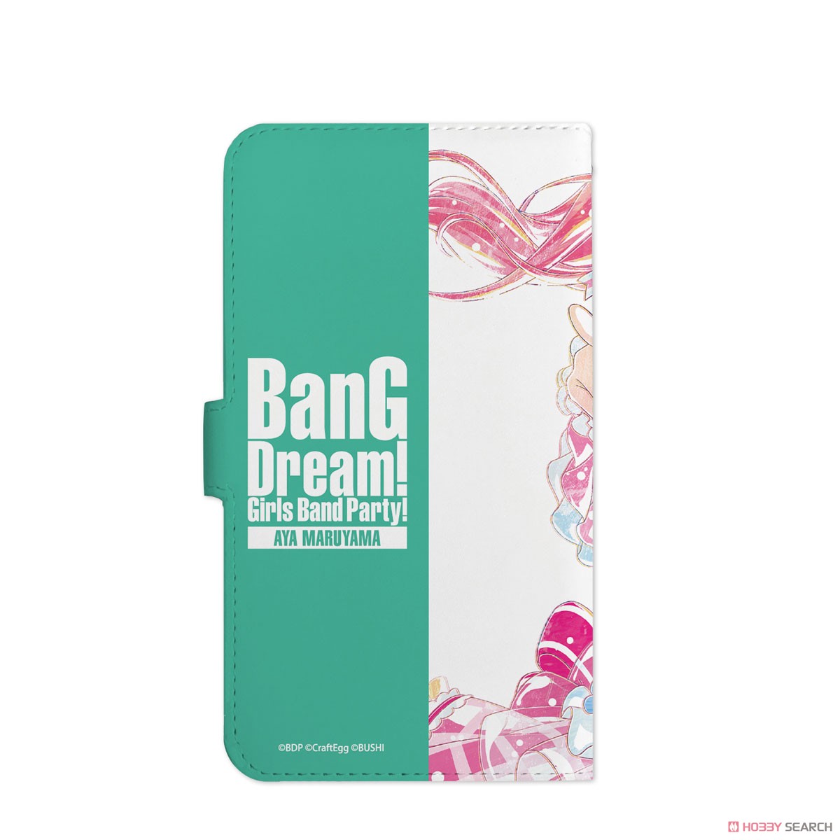BanG Dream! Girls Band Party! Aya Maruyama Ani-Art Notebook Type Smart Phone Case (M Size) (Anime Toy) Item picture2