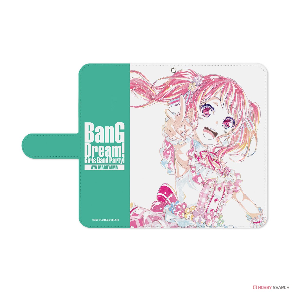 BanG Dream! Girls Band Party! Aya Maruyama Ani-Art Notebook Type Smart Phone Case (M Size) (Anime Toy) Item picture3