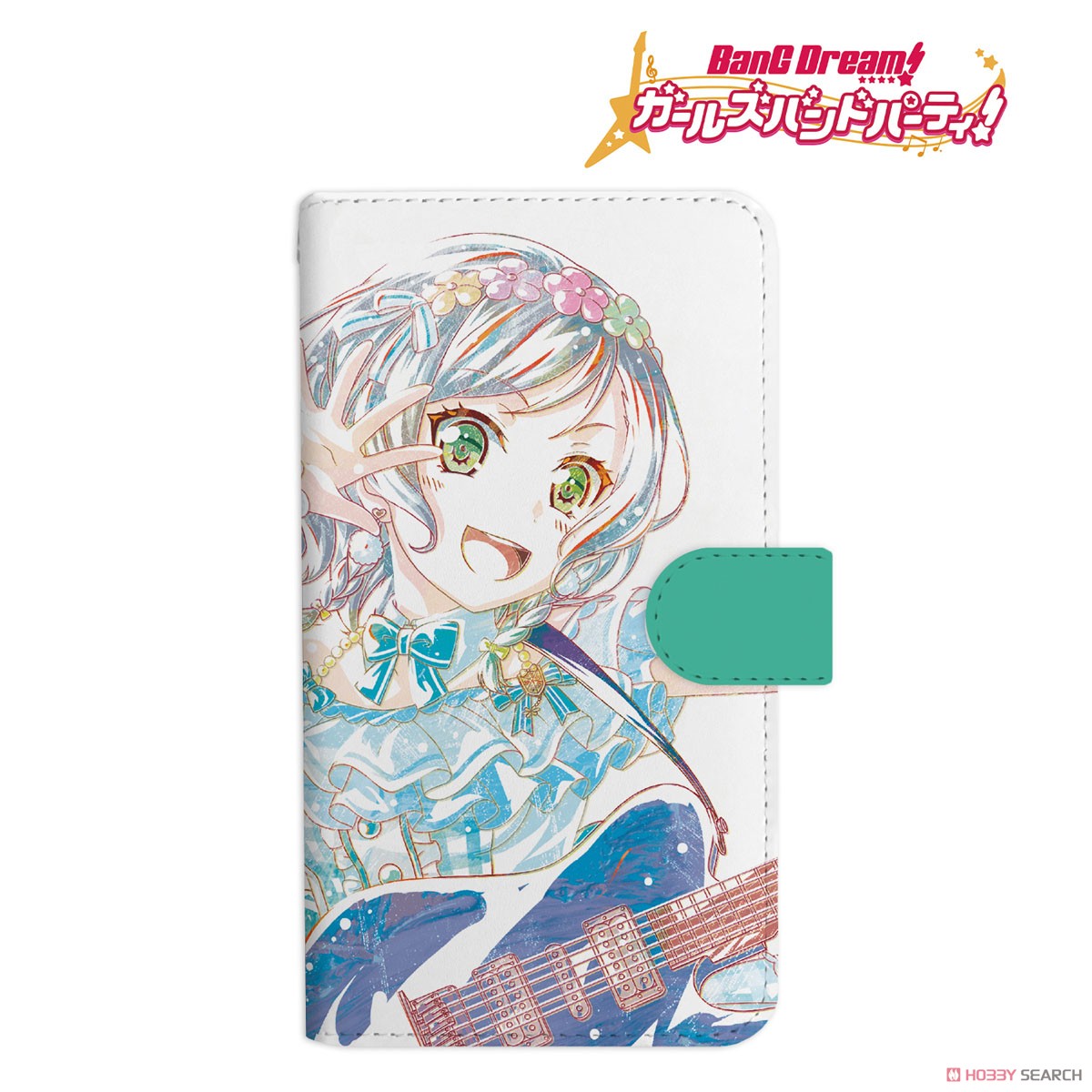 BanG Dream! Girls Band Party! Hina Hikawa Ani-Art Notebook Type Smart Phone Case (M Size) (Anime Toy) Item picture1