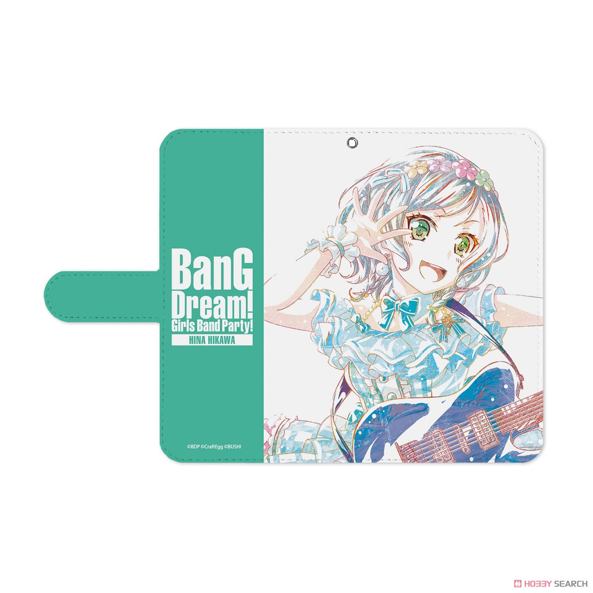 BanG Dream! Girls Band Party! Hina Hikawa Ani-Art Notebook Type Smart Phone Case (M Size) (Anime Toy) Item picture3