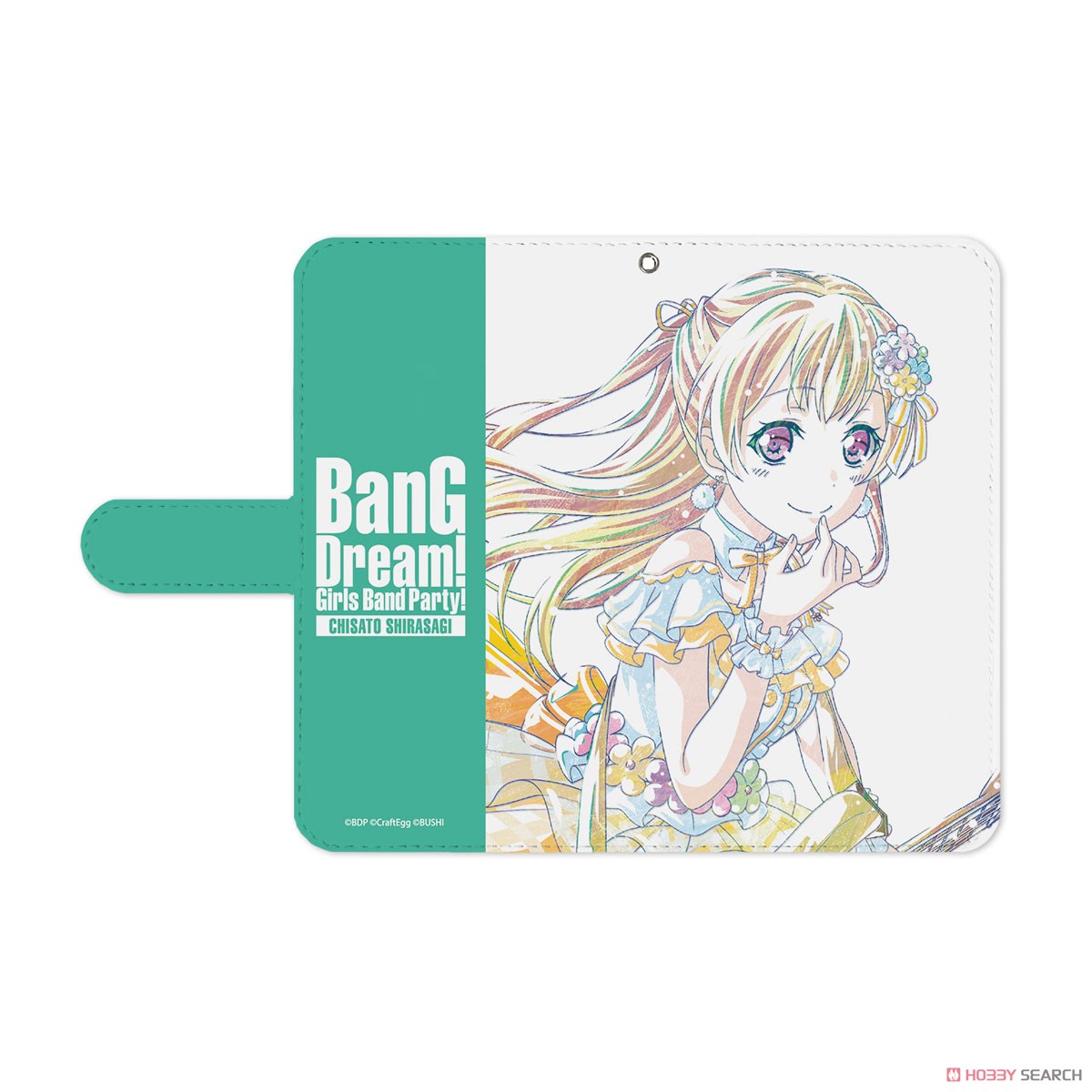 BanG Dream! Girls Band Party! Chisato Shirasagi Ani-Art Notebook Type Smart Phone Case (M Size) (Anime Toy) Item picture3
