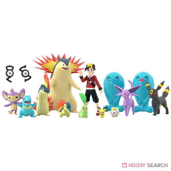 Pokemon Scale World Johto Set (Shokugan) Item picture1