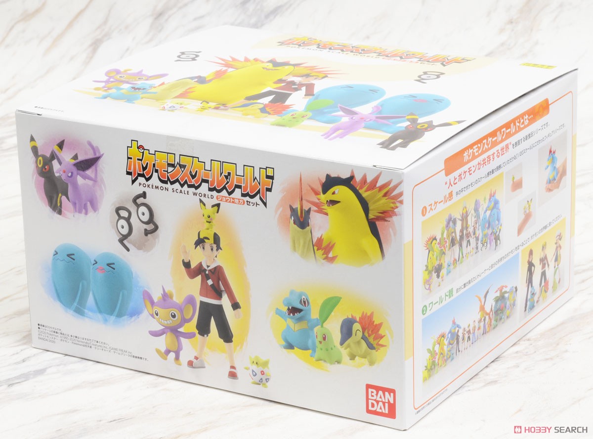 Pokemon Scale World Johto Set (Shokugan) Package1