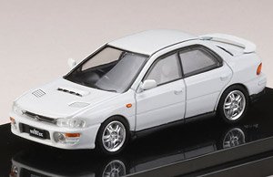 スバル インプレッサ WRX (GC8) フェザーホワイト (ミニカー)