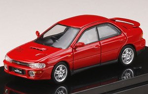 スバル インプレッサ WRX (GC8) アクティブレッド (ミニカー)