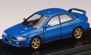 スバル インプレッサ WRX (GC8) STi Version II / スポーツブルー (ミニカー)