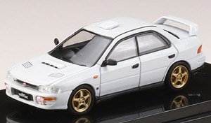 スバル インプレッサ WRX (GC8) Type RA STi Version II フェザーホワイト (ミニカー)