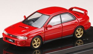 スバル インプレッサ WRX (GC8) STi Version II アクティブレッド (ミニカー)