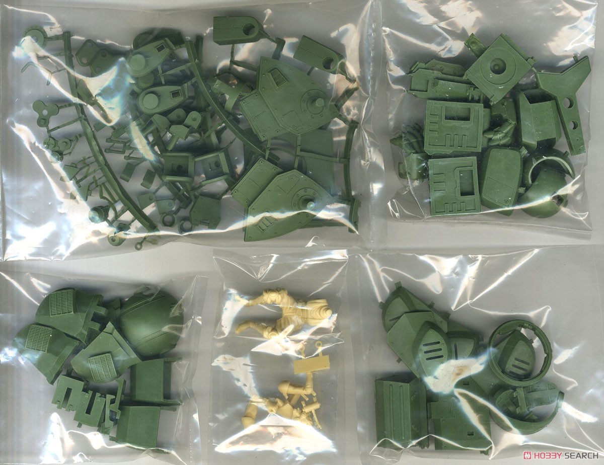 No2A 1/24 Scale Scopedog DX Set (Resin Kit) 中身2