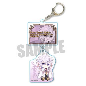 Two Concatenation Key Ring Fate/Grand Order - Absolute Demon Battlefront: Babylonia Merlin (Anime Toy)
