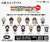Bungo Stray Dogs Chara Glasses Collection Acrylic Key Ring Vol.1 (Set of 12) (Anime Toy) Other picture1