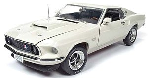 1969 フォード マスタング Boss 429 (50th Anniversary & MCACN) ウィンブルドンホワイト (ミニカー)