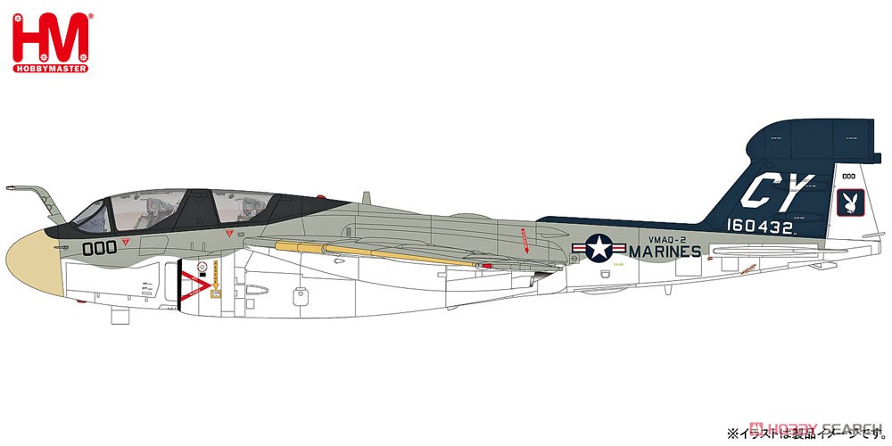 EA-6B プラウラー `VMAQ-2 プレイボーイズ` (完成品飛行機) その他の画像1