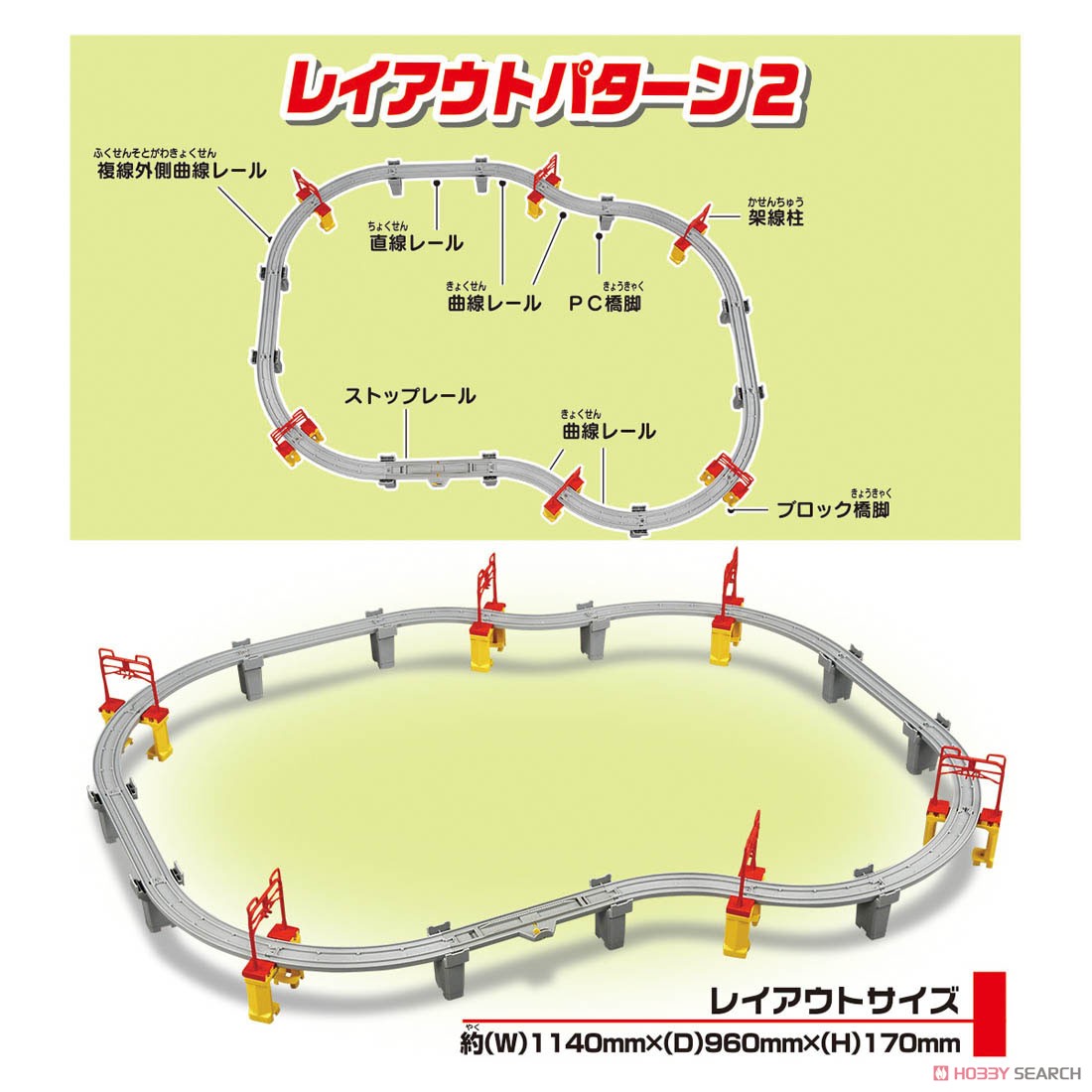 Overpass Way Shinkansen Rail Set (Plarail) Other picture2