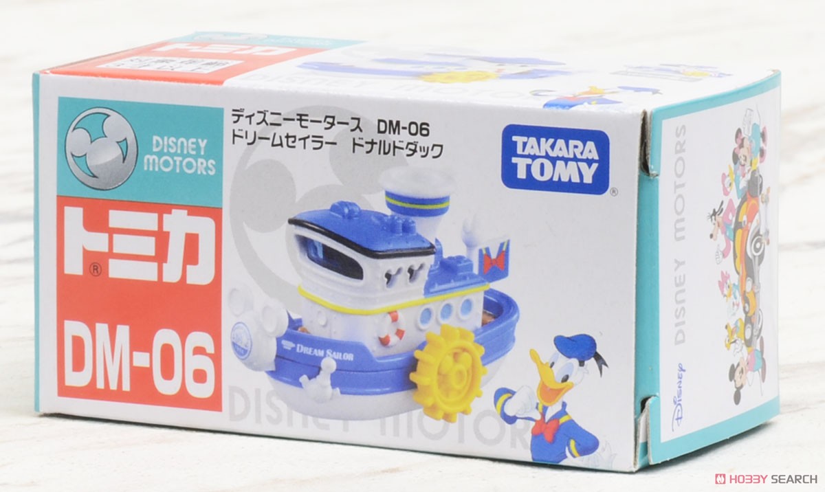 Disney Motors DM-06 Dream Sailor Donald Duck (Tomica) Package1
