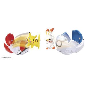 Monster Collection Pokedel-Z Ash vs Go (Master Ball : Super Ball) (Character Toy)