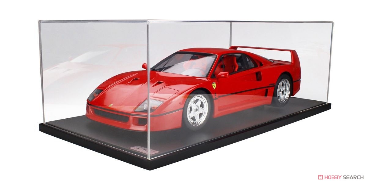 フェラーリ F40 (レッド) ケース＆ベース付 (ミニカー) 商品画像4