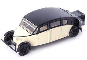 Burney R-100 Streamline 1930 Black / Ivory (Diecast Car)